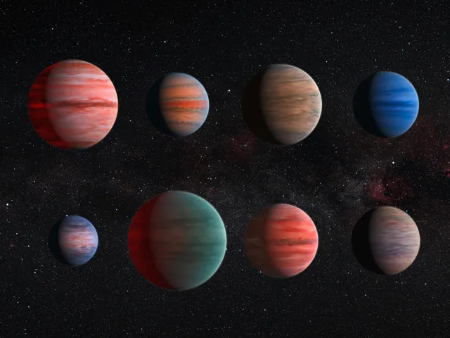 As superterras são consideradas exoplanetas mais massivos que a Terra e menos que os planetas gigantes gelados do Sistema Solar (Imagem: Reprodução/NASA)