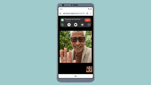 Como acessar o FaceTime no Android