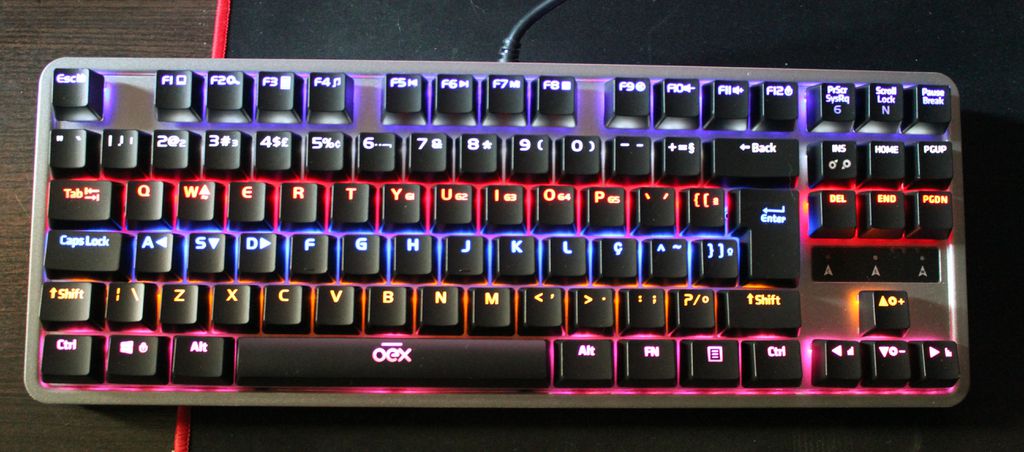 OEX Bionic Reloaded é teclado gamer com robustez, macros e preço baixo -  Canaltech