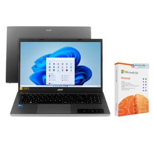 Notebook Acer Aspire 5 Intel Core i5 8GB RAM 512GB - Windows 11 + Microsoft 365 Personal Office 1TB | CUPOM