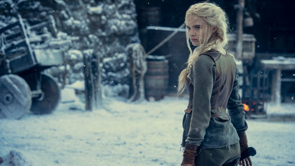 Primeira imagem de Ciri na segunda temporada de The Witcher (Imagem: Divulgação / Netflix)