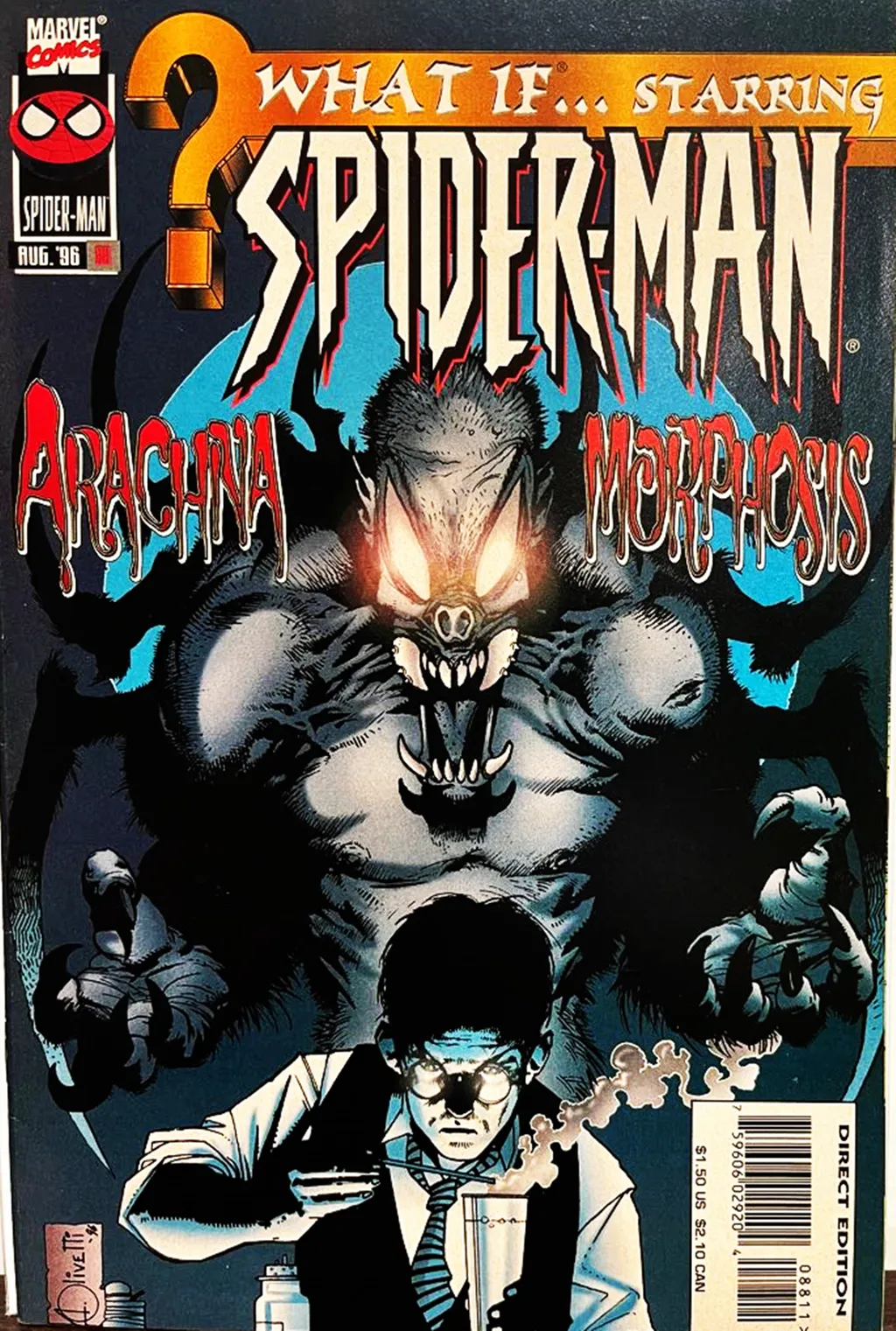 O Peter Parker na monstruosa versão Aranha-Homemé muito deprê para o Aranhaverso dos cinemas (Imagem: Reprodução/Marvel Comics)