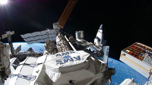 Instrumento que estuda matéria escura na ISS será reparado para durar ainda mais