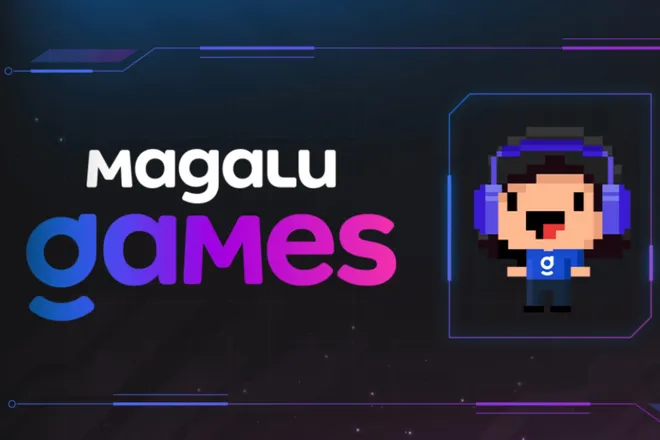 O Magalu Games lançou três jogos em agosto desse ano (Imagem: Reprodução/Magazine Luiza)