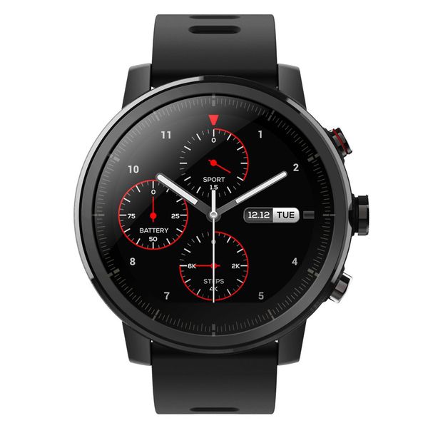 Relogio Inteligente Xiaomi Amazfit Stratos 2, Bluetooth, Preto