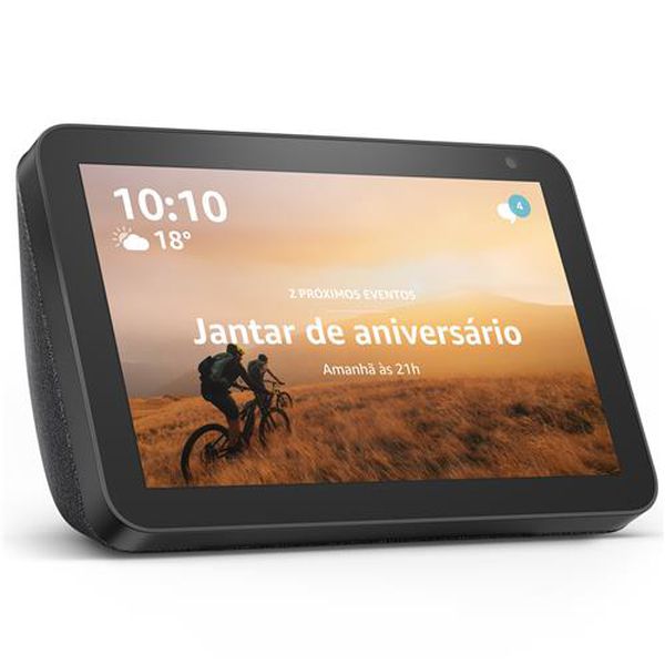 Smart Speaker Amazon com Alexa Preto ECHO SHOW 8