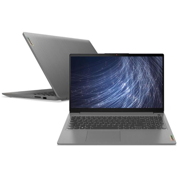 Notebook Lenovo Ultrafino Ideapad 3 R5-5500u 8gb 256gb Ssd Windows 11 15.6 82mf0003br Prata [CUPOM]
