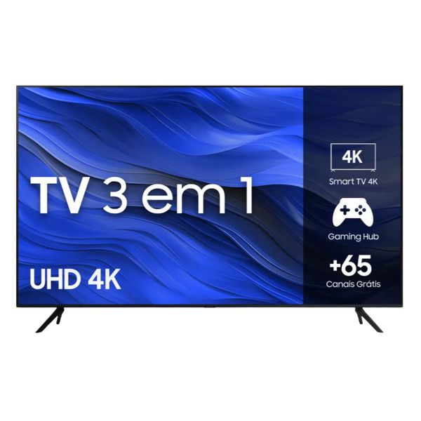 PARCELADO | Samsung Smart TV 58'' UHD 4K 58CU7700 2023 | CUPOM NO CARRINHO + LEIA A DESCRIÇÃO