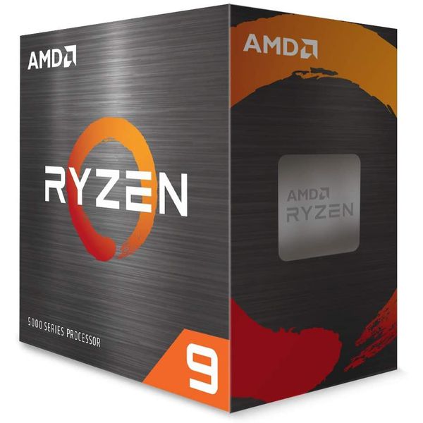 Processador AMD Ryzen 9 5900X Box (AM4/12 Cores/24 Threads/4.8GHz/70MB Cache) *S/Cooler S/Vídeo* - 100-100000061WOF