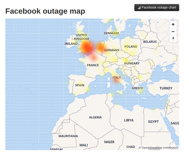 Mais de 12 horas depois, Facebook ainda permanece instável em algumas regiões