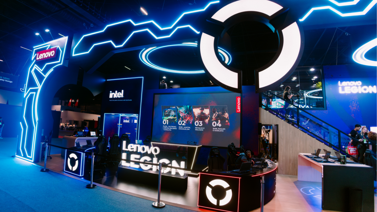 Lenovo apresenta novos notebooks gamer na gamescom latam 2025