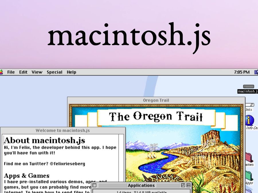 Mac OS 8 vira app que roda no Windows, Linux e no próprio Mac