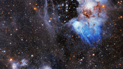 Esta nebulosa abriga uma "bolha cósmica" de origem misteriosa