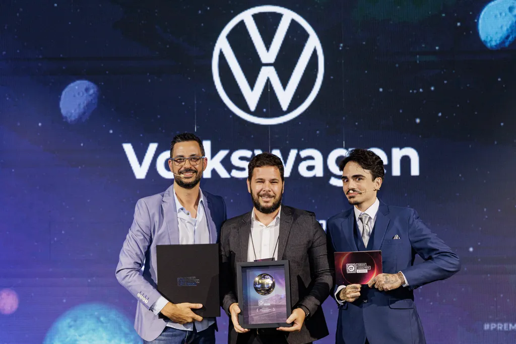 Volkswagen levou a estreante categoria de Marca de Automóvel mais Desejada no 6º Prêmio Canaltech (Imagem: Ivo Meneghel Jr/Canaltech)