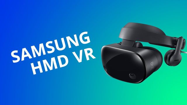 Samsung HMD Odyssey: óculos de RV compatível com Windows Mixed Reality