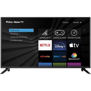 Smart TV Philco 40” PTV40G65RCH Roku TV Dolby Audio Led