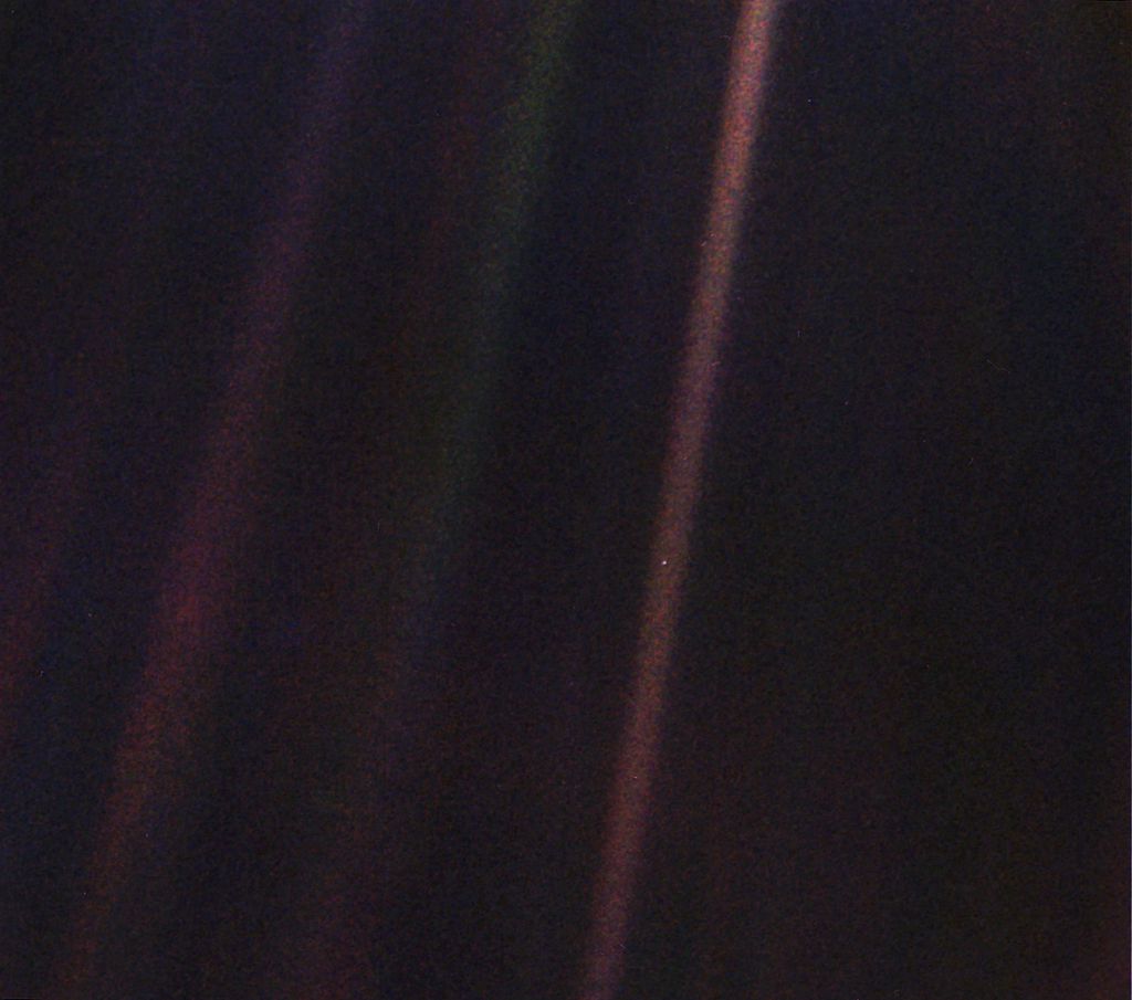 A foto original, de 1990 (Foto: NASA)