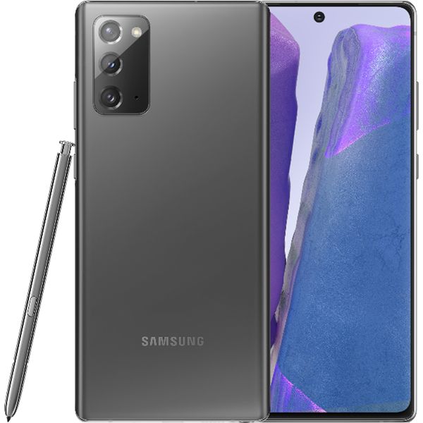 Smartphone Samsung Galaxy Note 20 256gb 5g Wi-Fi Tela 6.7'' Dual Chip 8gb Ram Câmera Tripla + Selfie 10mp - Mystic Gray