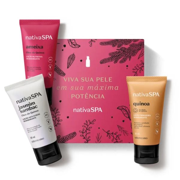 Kit Presente Nativa Spa (3 itens) - 30 ml cada