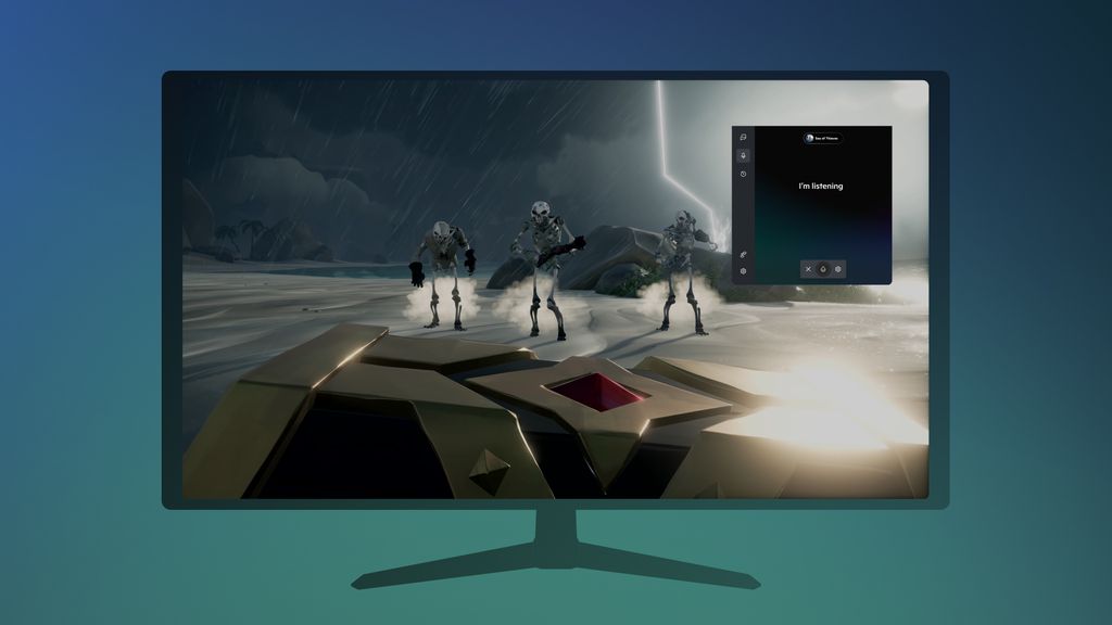 Imagem do Gaming Copilot no Xbox