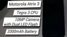 Detalhes do Motorola Atrix 3 vazam na internet