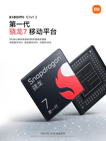Xiaomi Civi 2 teaser