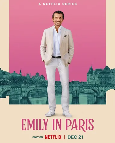 Emily in Paris   Temporada 3 ganha novos cartazes destacando personagens - 9