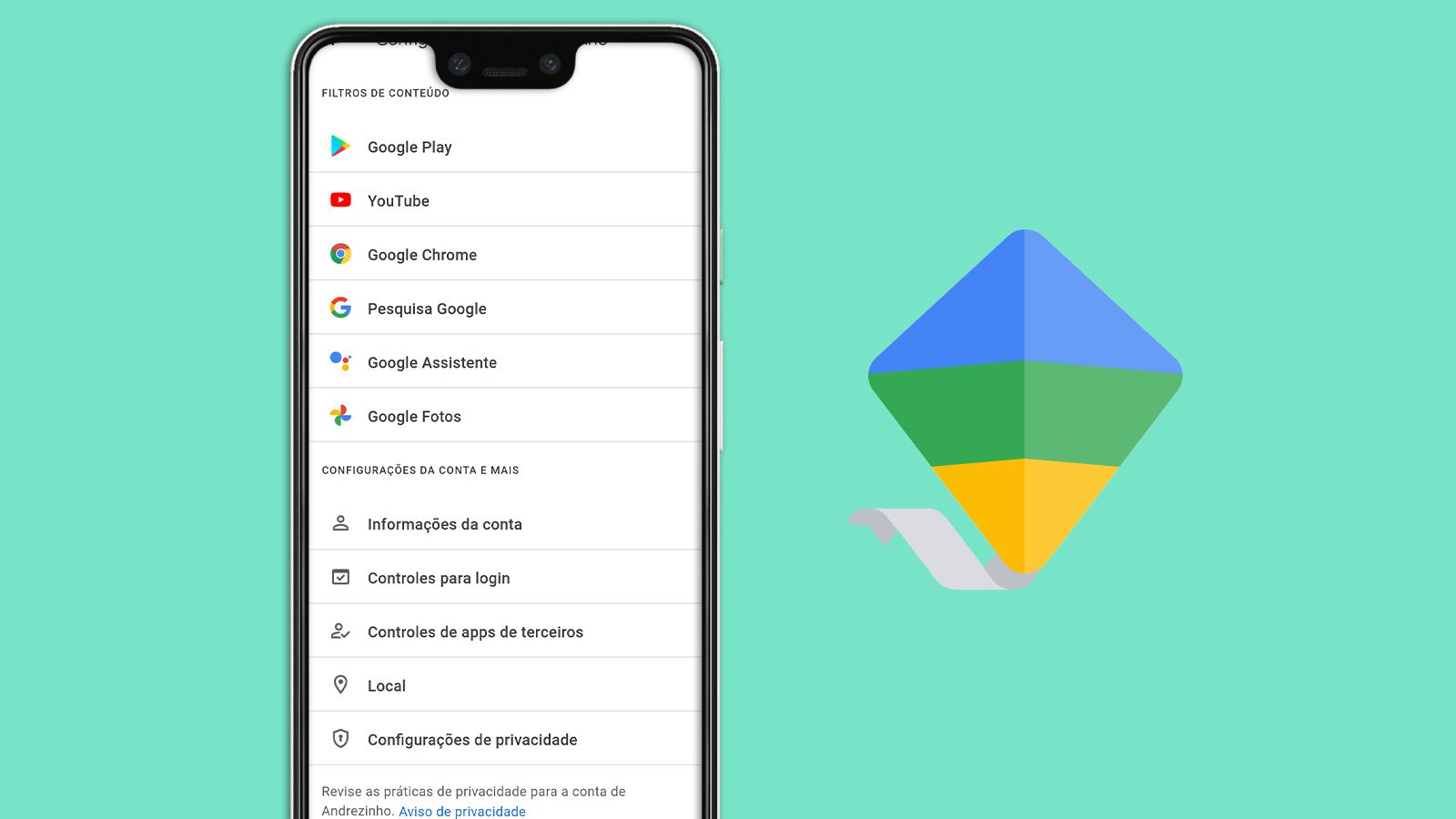 Google Family Link na App Store