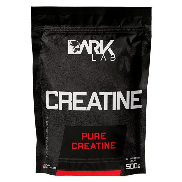 Creatina Monohidratada Pura 500g Dark Lab Unidade | CUPOM | Elegível para frete grátis com MELI+, link para assinar na descrição ⬇