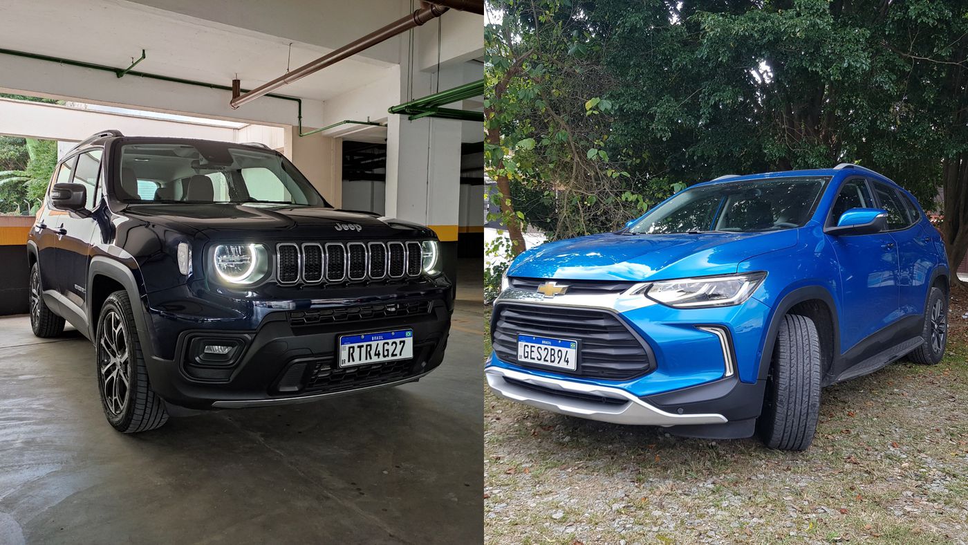 Jeep Renegade x Chevrolet Tracker Qual é o melhor SUV? Canaltech