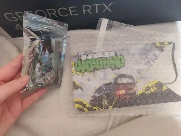 Nvidia GeForce RTX 4090 FE NFS Unbound Backplate