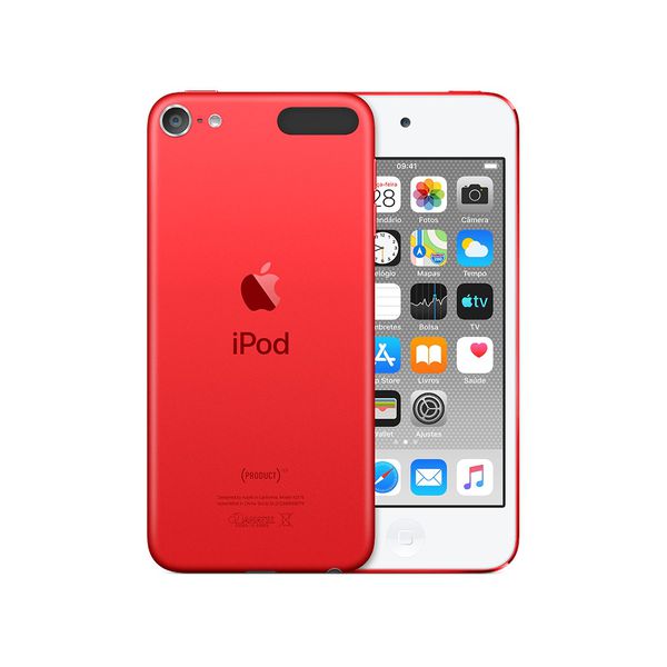 iPod Touch Apple 32GB Tela Multi-Touch Bluetooth - Câm. 5MP + Selfie Vermelho
