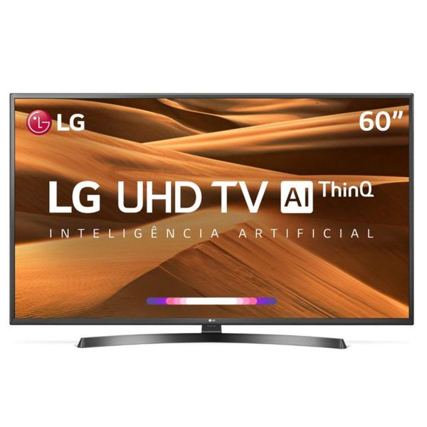 Smart TV 4K LED 60” LG 60UM7270PSA Wi-Fi HDR - Inteligência Artificial Controle Smart Magic