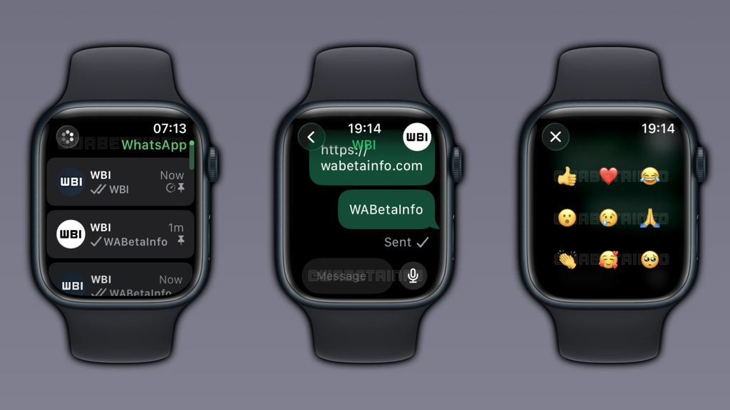 WhatsApp Beta ganha app para Apple Watch (Imagem: Reprodução/WABetaInfo)