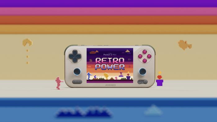 Console portátil permite rodar jogos retrô em tela compacta