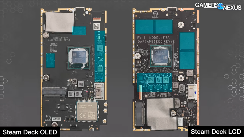Steam Deck OLED vs LCD
