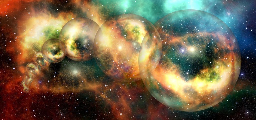 Universos paralelos no chamado "multiverso" são uma área de estudo da ciência e, apesar de serem um conceito realmente incrível, ainda existem apenas no campo das hipóteses (Imagem: geralt/Pixabay)