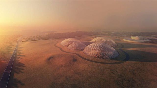 Protótipo de cidade marciana está sendo construído em deserto de Dubai