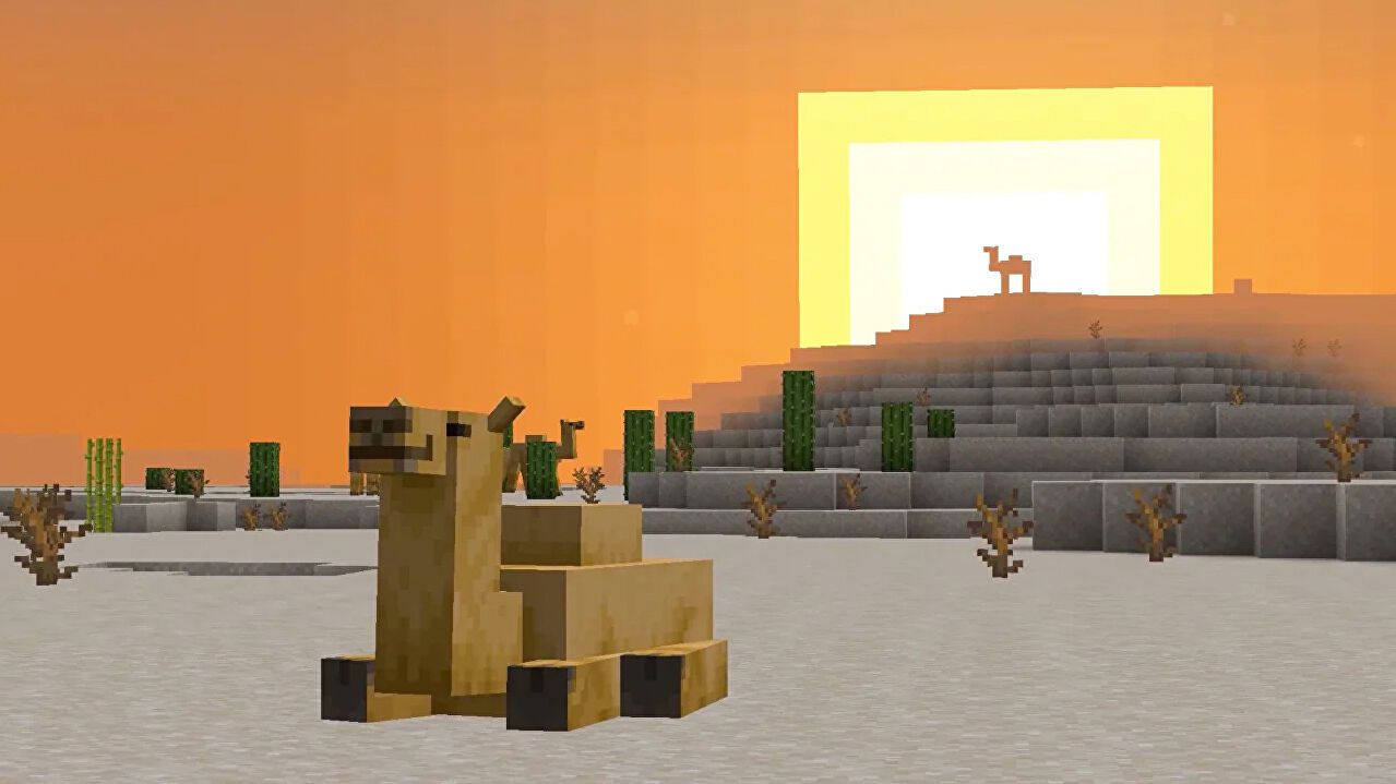 Nova atualização de Minecraft traz cavalos para montar