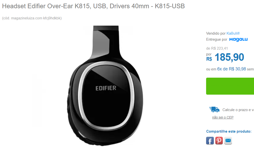 Edifier k815 usb обзор