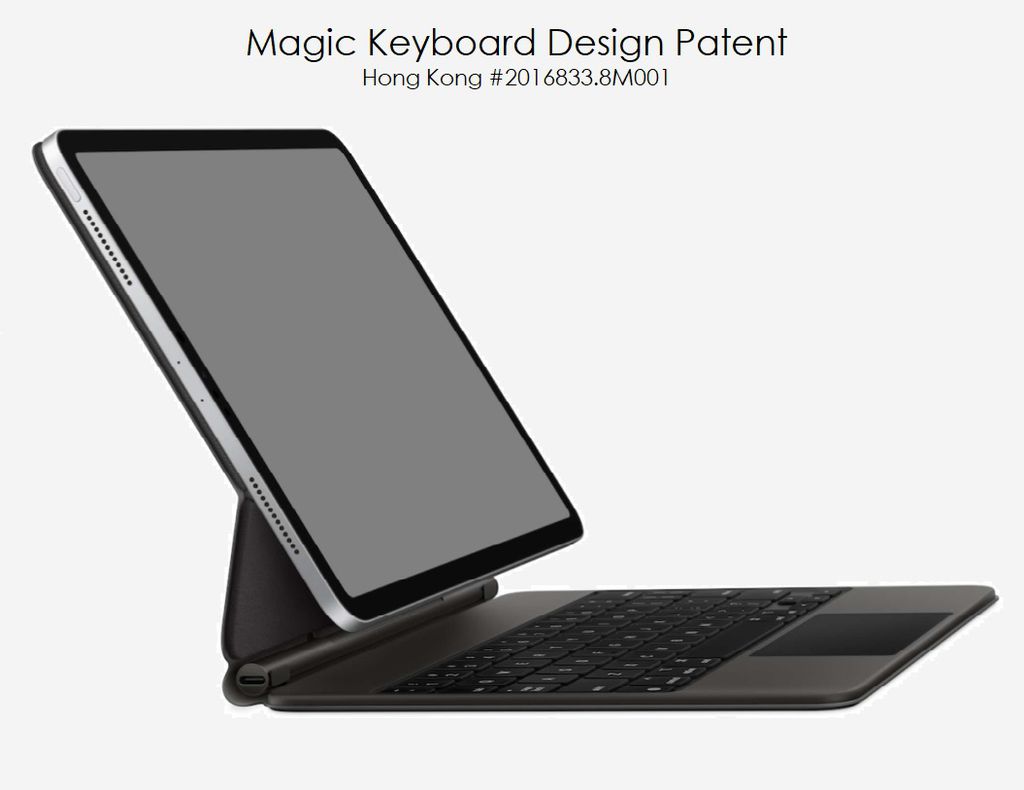 Novo Magic Keyboard pode ganhar um material mais resistente para proteger o iPad (Foto: Reprodução/Patently Apple)