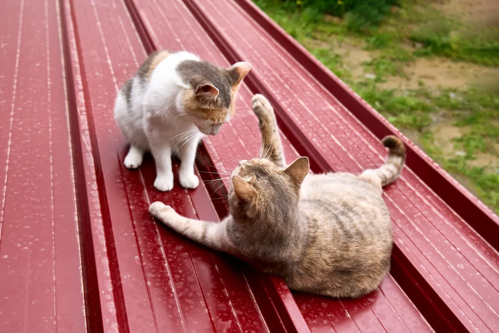 Cientistas buscam entender por que os gatos "brigam" (Imagem: trimarchi_photo/Envato)