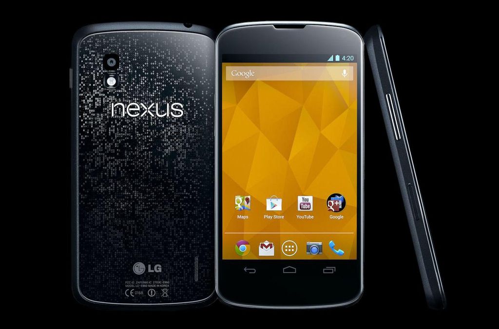 Fabricado pela LG, o Nexus 4 chamava atenção pela construção toda em vidro. Porém, ele foi um dos pioneiros no que se refere a carregamento sem fios