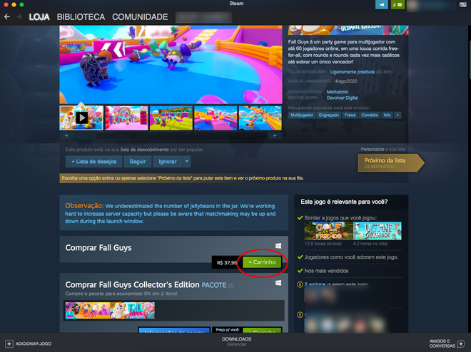 Como pagar jogos do Steam com PicPay – Tecnoblog