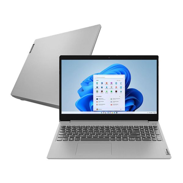 Notebook Lenovo Ideapad 3 Intel Core i3 4GB - 256GB SSD 15,6” Windows 11 82BS000JBR [CUPOM]