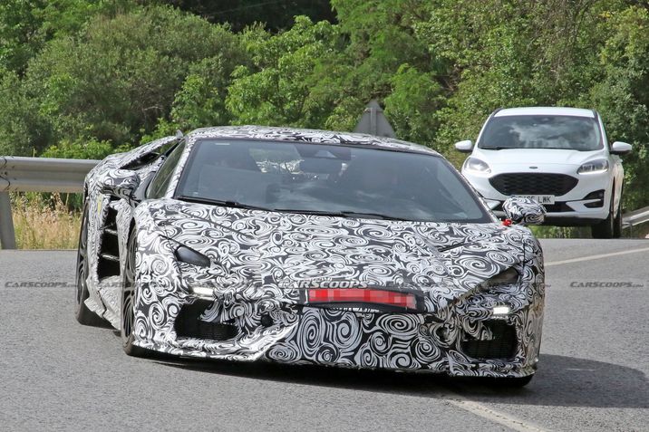 Lamborghini camuflado