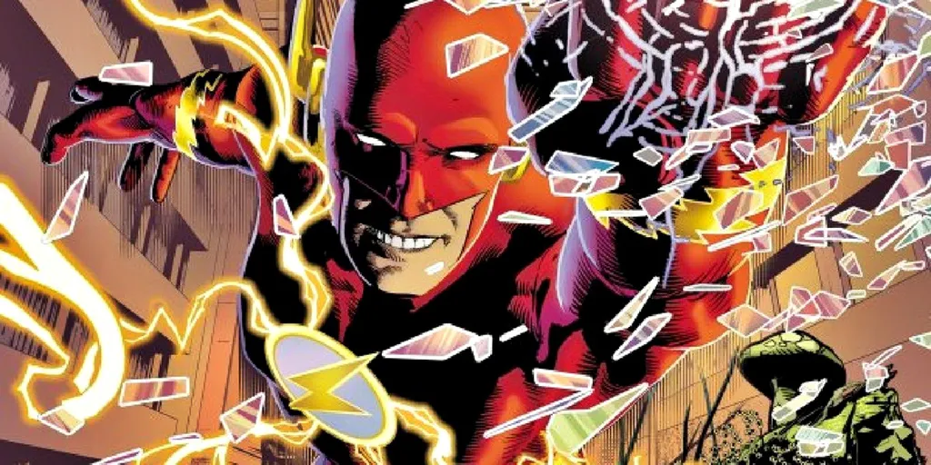 Embora Wally West fosse já fosse considerado mais rápido, faltava uma "confirmação oficial", com um nível de poder maior (Imagem: Reprodução/Marvel Comics)