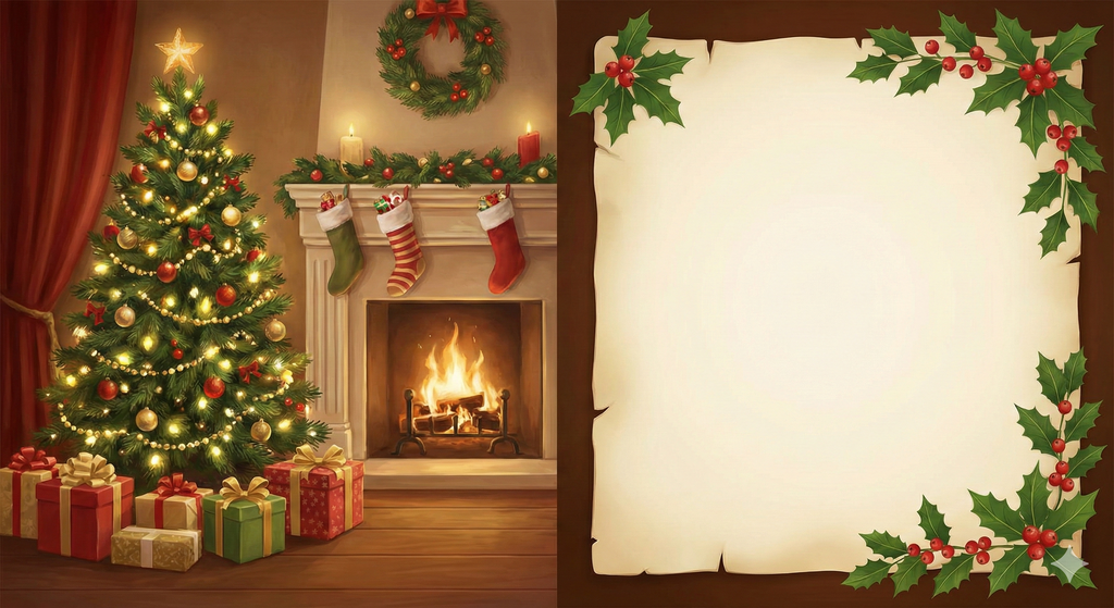 Cartão de Natal no Gemini