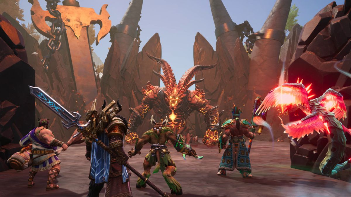 Smite 2 se torna gratuito em todas as plataformas