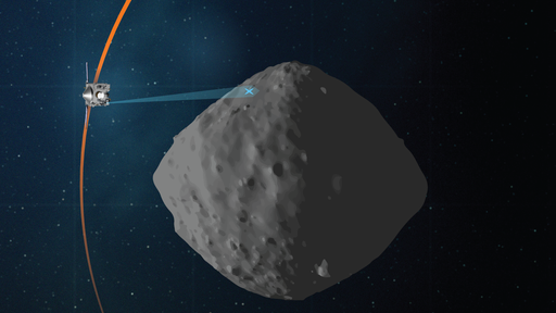 Sonda OSIRIS-REx se prepara para observar o asteroide Bennu pela última vez